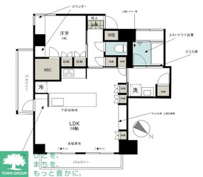 クレッセント中目黒の物件間取画像